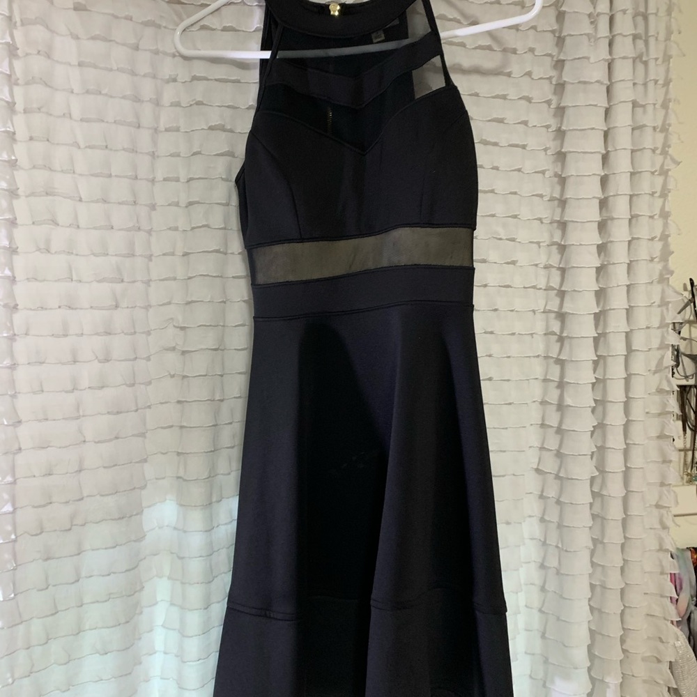 black dress